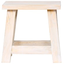 Decimus Mango Wood Accent Stool